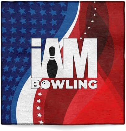 Logo Infusion - Dye-Sublimated Microfiber Bowling Towel - One Sided Print - I AM Bowling 2064-IAB 1 Logo Infusion - Dye-Sublimated Microfiber Bowling Towel - One Sided Print - I AM Bowling 2064-IAB