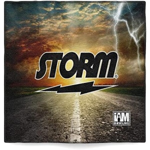 Logo Infusion - Dye-Sublimated Microfiber Bowling Towel - One Sided Print - Storm On The Road Style DSMTST14