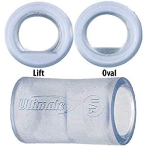 Ultimate Bowling Tour Lift Oval Sticky Finger Insert- Clear