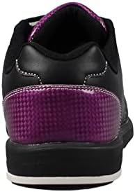ELITE Women's Classic Black/Purple Bowling Shoes 2 ELITE Women's Classic Black/Purple Bowling Shoes - Image 2