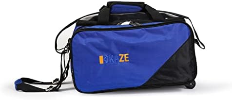 KAZE SPORTS 2 Ball Compact Bowling Tote Roller with Expandable Shoe Storage 3 KAZE SPORTS 2 Ball Compact Bowling Tote Roller with Expandable Shoe Storage - Image 3