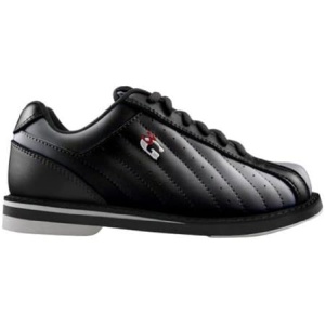 3G3G Kicks Unisex Bowling Shoes- Black/White 11.5 US