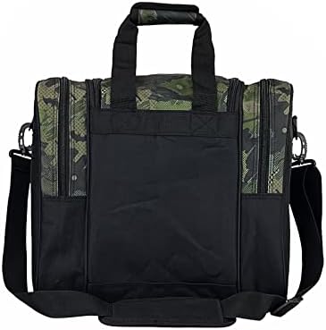 GRANDUP Bowling Ball Bag for Single Ball - Black Bowling accessories Ball Tote Bag Bowling Bag with Padded Ball Holder - Fits Bowling Shoes Up to Mens Size 14 6 GRANDUP Bowling Ball Bag for Single Ball - Black Bowling accessories Ball Tote Bag Bowling Bag with Padded Ball Holder - Fits Bowling Shoes Up to Mens Size 14 - Image 6