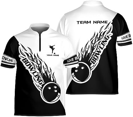 Lighthuy Personalized Name Bowling Jersey 3D, Custom Bowling Shirts for Team, Bowling Shirt Unisex for Men & Women 2 Lighthuy Personalized Name Bowling Jersey 3D, Custom Bowling Shirts for Team, Bowling Shirt Unisex for Men & Women - Image 2
