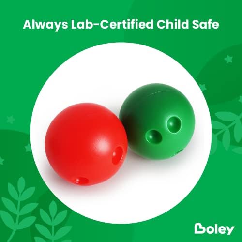 Boley Kids Bowling Set - 12 Piece Colorful Lawn Bowling Games Set - Portable Indoor or Outdoor Bowling Game - Toddler Bowling Pin and Ball Set 4 Boley Kids Bowling Set - 12 Piece Colorful Lawn Bowling Games Set - Portable Indoor or Outdoor Bowling Game - Toddler Bowling Pin and Ball Set - Image 4