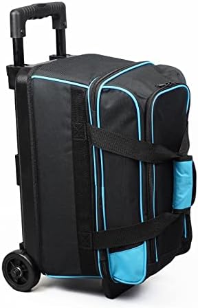 Elite Basic Bowling Bag Double (2) Ball Roller with Rolling Wheels 4 Elite Basic Bowling Bag Double (2) Ball Roller with Rolling Wheels - Image 4