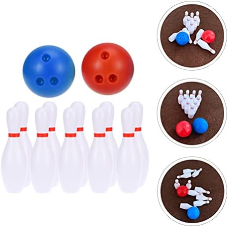 Toyvian 2Set Dollhouse Miniature Bowling Ball Set Miniature Dollhouse Bowling Game Toy Mini Desktop Tabletop Bowling Toy for Dollhouse Decoration Accessories 5 Toyvian 2Set Dollhouse Miniature Bowling Ball Set Miniature Dollhouse Bowling Game Toy Mini Desktop Tabletop Bowling Toy for Dollhouse Decoration Accessories - Image 5