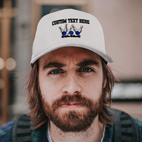Speedy Pros Baseball Cap Sport Bowling Pin & Ball Embroidery Hats for Men Women 4 Speedy Pros Baseball Cap Sport Bowling Pin & Ball Embroidery Hats for Men Women - Image 4