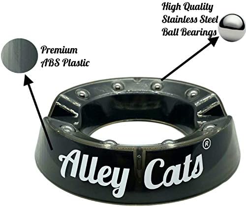Alley Cats Bowling Ball Cup Stand with Ball Bearing Spinner Holder | Cleaner Mount for Bowling Balls & Accessories | Compatible with Brunswick, Storm, Hammer & More | Ring Shaped Cleaning Display 4 Alley Cats Bowling Ball Cup Stand with Ball Bearing Spinner Holder | Cleaner Mount for Bowling Balls & Accessories | Compatible with Brunswick, Storm, Hammer & More | Ring Shaped Cleaning Display - Image 4