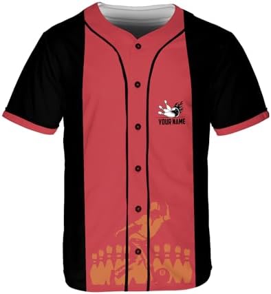 Personalized Bowling Jersey Shirt Men Women, Bowling Team Shirt Custom Name, Bowling Ball Jersey, Bowling Team Uniform 2 Personalized Bowling Jersey Shirt Men Women, Bowling Team Shirt Custom Name, Bowling Ball Jersey, Bowling Team Uniform - Image 2