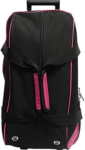 Pyramid Prime Double Roller 2 Ball Bowling Bag with Large Separate Compartment for Bowling Shoes (Up To US Mens Size 15) or Accessories, Retractable Handle - Extends to 40" 6 Pyramid Prime Double Roller 2 Ball Bowling Bag with Large Separate Compartment for Bowling Shoes (Up To US Mens Size 15) or Accessories, Retractable Handle - Extends to 40" - Image 6