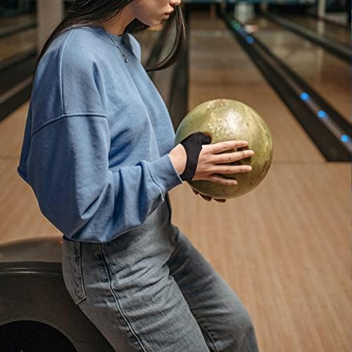 Bowling Thumb Saver Protector, Compact Thumb Stabilizer, Lightweight Bowling Glove Thumb Sock for Bowling Ball Right or Left Hand Compact and Lightweight 3 Bowling Thumb Saver Protector, Compact Thumb Stabilizer, Lightweight Bowling Glove Thumb Sock for Bowling Ball Right or Left Hand Compact and Lightweight - Image 3