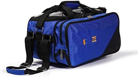KAZE SPORTS 2 Ball Compact Bowling Tote Roller with Expandable Shoe Storage 2 KAZE SPORTS 2 Ball Compact Bowling Tote Roller with Expandable Shoe Storage - Image 2