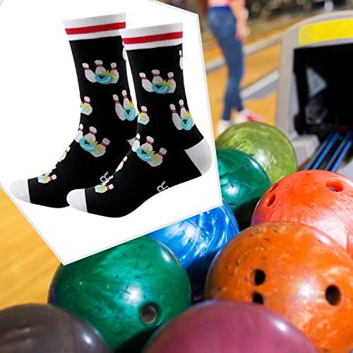 MBMSO 2 Pairs I'd Rather be Bowling Socks Funny Bowling Gifts Bowling Ball Socks Bowling Lover Gifts Bowling Team Gifts 8 MBMSO 2 Pairs I'd Rather be Bowling Socks Funny Bowling Gifts Bowling Ball Socks Bowling Lover Gifts Bowling Team Gifts - Image 8