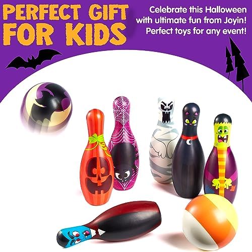 JOYIN Halloween Foam Bowling Set for Kids Toys Party Supplies, Get-Together Party, Game Day Events, Indoor Outdoor Party, Birthday Parties 5 JOYIN Halloween Foam Bowling Set for Kids Toys Party Supplies, Get-Together Party, Game Day Events, Indoor Outdoor Party, Birthday Parties - Image 5