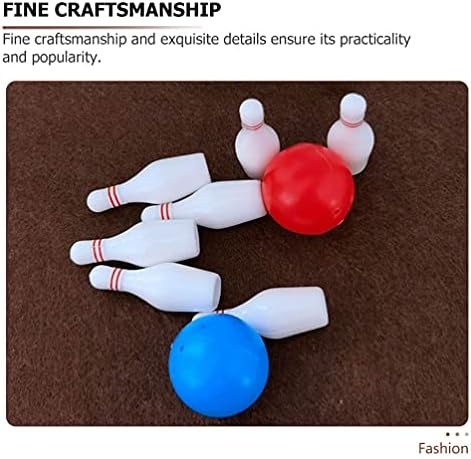 Toyvian 2Set Dollhouse Miniature Bowling Ball Set Miniature Dollhouse Bowling Game Toy Mini Desktop Tabletop Bowling Toy for Dollhouse Decoration Accessories 9 Toyvian 2Set Dollhouse Miniature Bowling Ball Set Miniature Dollhouse Bowling Game Toy Mini Desktop Tabletop Bowling Toy for Dollhouse Decoration Accessories - Image 9