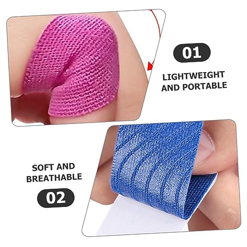 FRCOLOR Athletic Tape 12pcs sticker lightweight thumb tapes bowling tape for fingers bowling thumb tapes bulk Combined sports protective gear protective case protector 5 FRCOLOR Athletic Tape 12pcs sticker lightweight thumb tapes bowling tape for fingers bowling thumb tapes bulk Combined sports protective gear protective case protector - Image 5