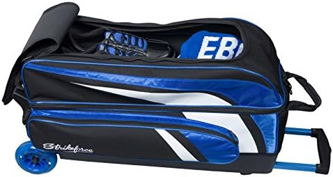 KR Strikeforce Cruiser Triple Roller Bowling Bag with Room for Accessories - Balls - Shoes 2 KR Strikeforce Cruiser Triple Roller Bowling Bag with Room for Accessories - Balls - Shoes - Image 2