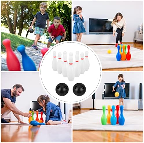 jojofuny 1 Set Mini Kids Bowling Set Plastic Bowling Pins Ball Game Set Indoor Outdoor Game Fun Carnival and Birthday Party Activity for Boys and Girls 15cm 5 jojofuny 1 Set Mini Kids Bowling Set Plastic Bowling Pins Ball Game Set Indoor Outdoor Game Fun Carnival and Birthday Party Activity for Boys and Girls 15cm - Image 5