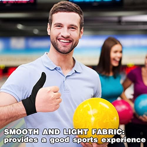 Charniol Bowling Thumb Saver Protector 2 Pcs Thumb Guard Bowling Thumb Sock Compact and Lightweight Bowling Gloves for Bowling Ball Men Women Right Hand 2 Charniol Bowling Thumb Saver Protector 2 Pcs Thumb Guard Bowling Thumb Sock Compact and Lightweight Bowling Gloves for Bowling Ball Men Women Right Hand - Image 2