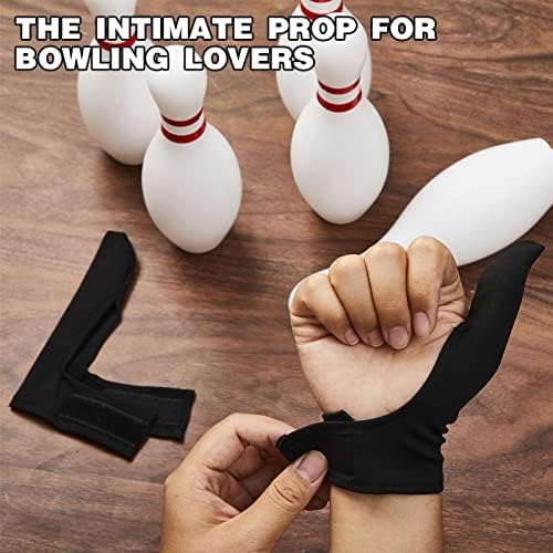 Charniol Bowling Thumb Saver Protector 2 Pcs Thumb Guard Bowling Thumb Sock Compact and Lightweight Bowling Gloves for Bowling Ball Men Women Right Hand 7 Charniol Bowling Thumb Saver Protector 2 Pcs Thumb Guard Bowling Thumb Sock Compact and Lightweight Bowling Gloves for Bowling Ball Men Women Right Hand - Image 7