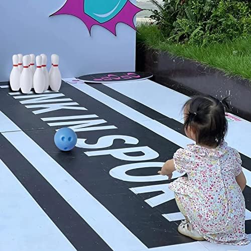 Shonoppy Kids Bowling Set, Toddler Bowling Set with 10 Classical Bowling Pins and 2 Plastic Balls, Suitable as Toy Gifts, Early Education, Indoor Outdoor Bowling Games Toys for Toddlers 3-15 Years Old 6 Shonoppy Kids Bowling Set, Toddler Bowling Set with 10 Classical Bowling Pins and 2 Plastic Balls, Suitable as Toy Gifts, Early Education, Indoor Outdoor Bowling Games Toys for Toddlers 3-15 Years Old - Image 6