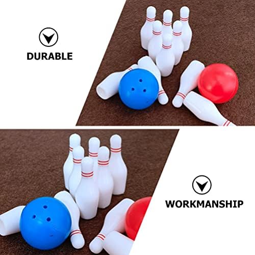 Toyvian 2Set Dollhouse Miniature Bowling Ball Set Miniature Dollhouse Bowling Game Toy Mini Desktop Tabletop Bowling Toy for Dollhouse Decoration Accessories 4 Toyvian 2Set Dollhouse Miniature Bowling Ball Set Miniature Dollhouse Bowling Game Toy Mini Desktop Tabletop Bowling Toy for Dollhouse Decoration Accessories - Image 4