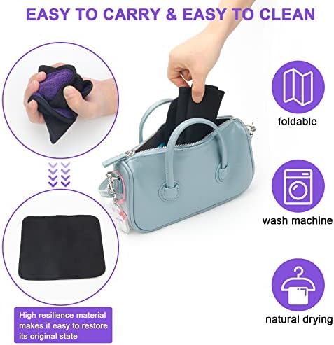 Anglekai Microfiber Bowling Ball Towels 3 Pack, 10" x 8" Bowling Towel Shammy Pad with Easy-Grip Dots Purple Bowling Cleaner Towel Non-Slip Microfiber Bowling Pad Bowling Accessories 6 Anglekai Microfiber Bowling Ball Towels 3 Pack, 10" x 8" Bowling Towel Shammy Pad with Easy-Grip Dots Purple Bowling Cleaner Towel Non-Slip Microfiber Bowling Pad Bowling Accessories - Image 6