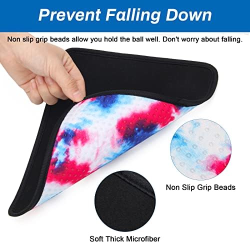 Anglekai 4 Pack Bowling Ball Accessory Kit, 2Pcs 10"x8" Bowling Ball Towels/Bowling Seesaw Bag/Bowling Shoe Protector Covers, Non-Slip Bowling Polisher Bag for Clean/Storage Bowling Ball Shammy 6 Anglekai 4 Pack Bowling Ball Accessory Kit, 2Pcs 10"x8" Bowling Ball Towels/Bowling Seesaw Bag/Bowling Shoe Protector Covers, Non-Slip Bowling Polisher Bag for Clean/Storage Bowling Ball Shammy - Image 6