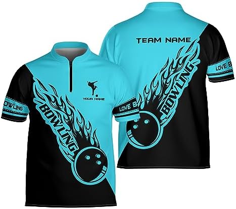 Lighthuy Personalized Name Bowling Jersey 3D, Custom Bowling Shirts for Team, Bowling Shirt Unisex for Men & Women 8 Lighthuy Personalized Name Bowling Jersey 3D, Custom Bowling Shirts for Team, Bowling Shirt Unisex for Men & Women - Image 8