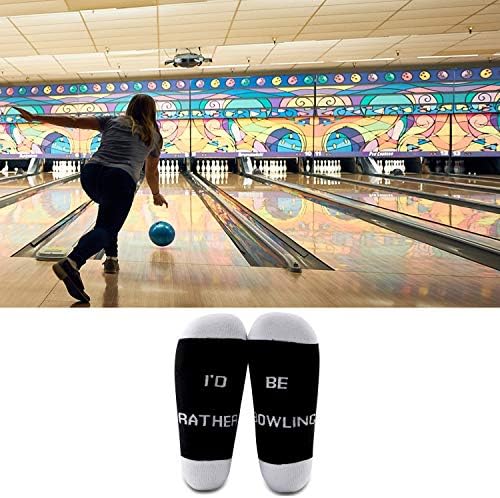 MBMSO 2 Pairs I'd Rather be Bowling Socks Funny Bowling Gifts Bowling Ball Socks Bowling Lover Gifts Bowling Team Gifts 7 MBMSO 2 Pairs I'd Rather be Bowling Socks Funny Bowling Gifts Bowling Ball Socks Bowling Lover Gifts Bowling Team Gifts - Image 7
