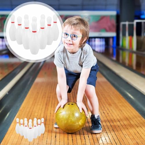 jojofuny 1 Set Mini Kids Bowling Set Plastic Bowling Pins Ball Game Set Indoor Outdoor Game Fun Carnival and Birthday Party Activity for Boys and Girls 15cm 4 jojofuny 1 Set Mini Kids Bowling Set Plastic Bowling Pins Ball Game Set Indoor Outdoor Game Fun Carnival and Birthday Party Activity for Boys and Girls 15cm - Image 4