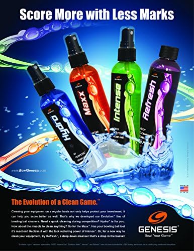 Genesis Evolution Intense Bowling Ball Restoring Cleaner - 4 Ounce Bottle 2 Genesis Evolution Intense Bowling Ball Restoring Cleaner - 4 Ounce Bottle - Image 2