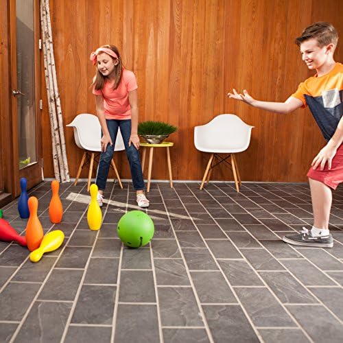 Champion Sports Multicolor Bowling Pins: Weighted Foam Set for Training & Kids Games, Medium 8 Champion Sports Multicolor Bowling Pins: Weighted Foam Set for Training & Kids Games, Medium - Image 8