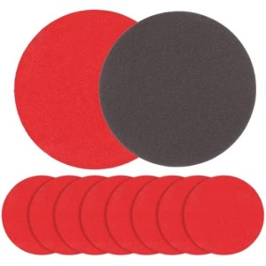 8 Pack Bowling Sanding Pads Bowling Accessories Bowling Ball Sanding Sand Pads Resurfacing Polishing Cleaning Kit, Grit 500, 800, 1000, 1200, 1500, 2000, 2500, 3000 for Different Texture Bowling Balls