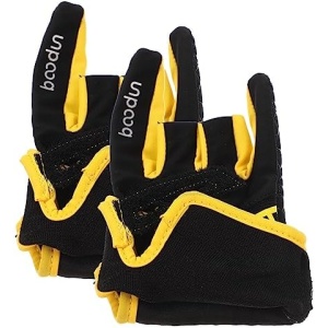 BESPORTBLE 1 Pair Womens Gym Gloves Thermal Gloves Fingerless Gloves Bowling Grip Glove Anti Gloves Semi Finger Gloves Anti-Slip Sports Gloves Breathable Gloves Fingerless Wristband Handguard