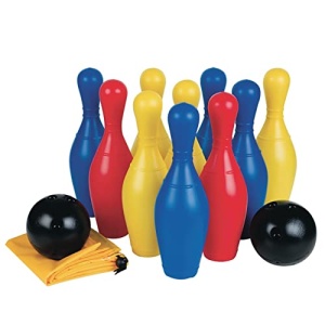 Big 10 Bowling Pin, Balls & Bag Set