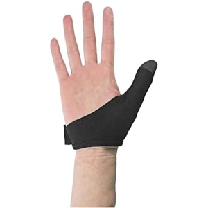 Bowling Thumb Saver Protector, Compact Thumb Stabilizer, Lightweight Bowling Glove Thumb Sock for Bowling Ball Right or Left Hand Compact and Lightweight