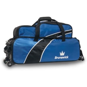 Brunswick Edge Tournament Triple Tote Bowling Bag - With Shoe Pouch