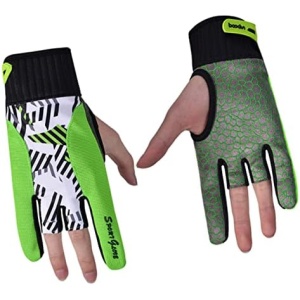 DOITOOL 1 Pair Bike Gloves Womens Gym Gloves Bicycle Accessories for Mens Bowling Sports Gloves Bowling Accessories for Women Anti- Sports Gloves Wristband Green Protective Gear