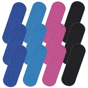 FOMIYES 12pcs bowling ball athletic tape sticker finger tape sports bowling supplies bowling tape for fingers finger protectors for bowling lightweight bowling tapes thumb protective gear