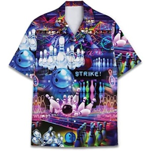 Funny Horse Hawaiian Shirts for Men Women, Love Horse Racing Hawaiian Summer Short-Sleeve Casual Relaxed-Fit Button-Down