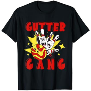 Gutter gang Sport, game, Gutter, Ball Bowling T-Shirt