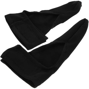 HEALEEP 1 Pair Bowling Thumb Cover Sport Gloves Thumb Protector Gloves Black Milk Silk Black Bowling Hand Protective Gear Right-Hand Bowling Gloves Lightweight Bowling Gloves Non-Slip Part