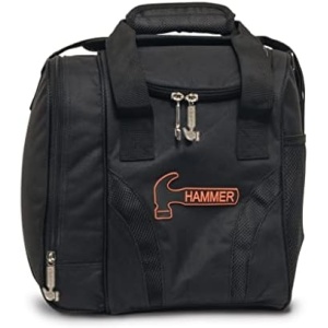 Hammer Tough Single Tote Bowling Bag - Black