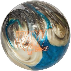 Hammer unisex adult Unique Bowling Ball, Blue/Silver/White, 15 US