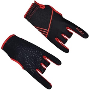 INOOMP 1 Pair Gloves for Working Out Warm Gloves Fingerless Gloves Winter Glove Professional Bowling Mens Glove Yellow Breathable Gloves Sports Gloves Anti-Slip Sports Gloves Wristband