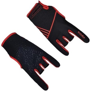 INOOMP 1 Pair Professional Bowling Gloves Warm Mittens Bowling Wrist Support Thermal Gloves Outdoor Bowling Exercise Gloves for Men Breathable Gloves Sports Gloves Anti-Slip Sports Gloves