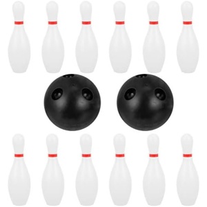 Kids Bowling Balls Toy Bowling Game Set Plastic Bowling Toy Bowling Set for Children Outdoor Indoor Bowling Sports Toy for Birthday Party Activity