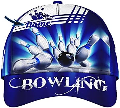 NAZENTI Personalized Bowling Cap Custom Baseball Bowling Hat Sport Bowling Pin Ball Hats for Men Women Baseball Cap Red Hat 1 NAZENTI Personalized Bowling Cap Custom Baseball Bowling Hat Sport Bowling Pin Ball Hats for Men Women Baseball Cap Red Hat